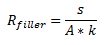 Formula R filler